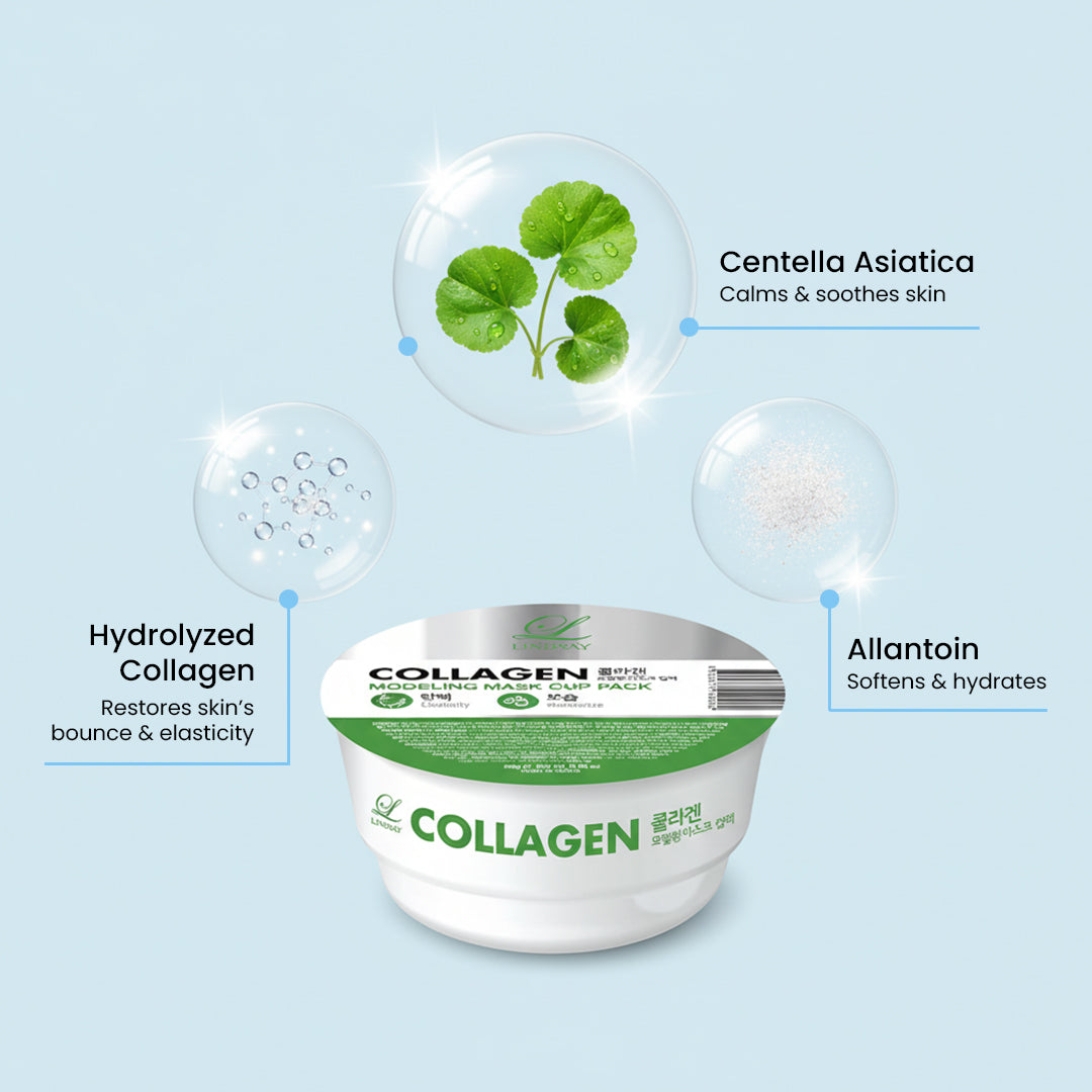 Lindsay Modeling Mask Cup Pack Collagen 28g