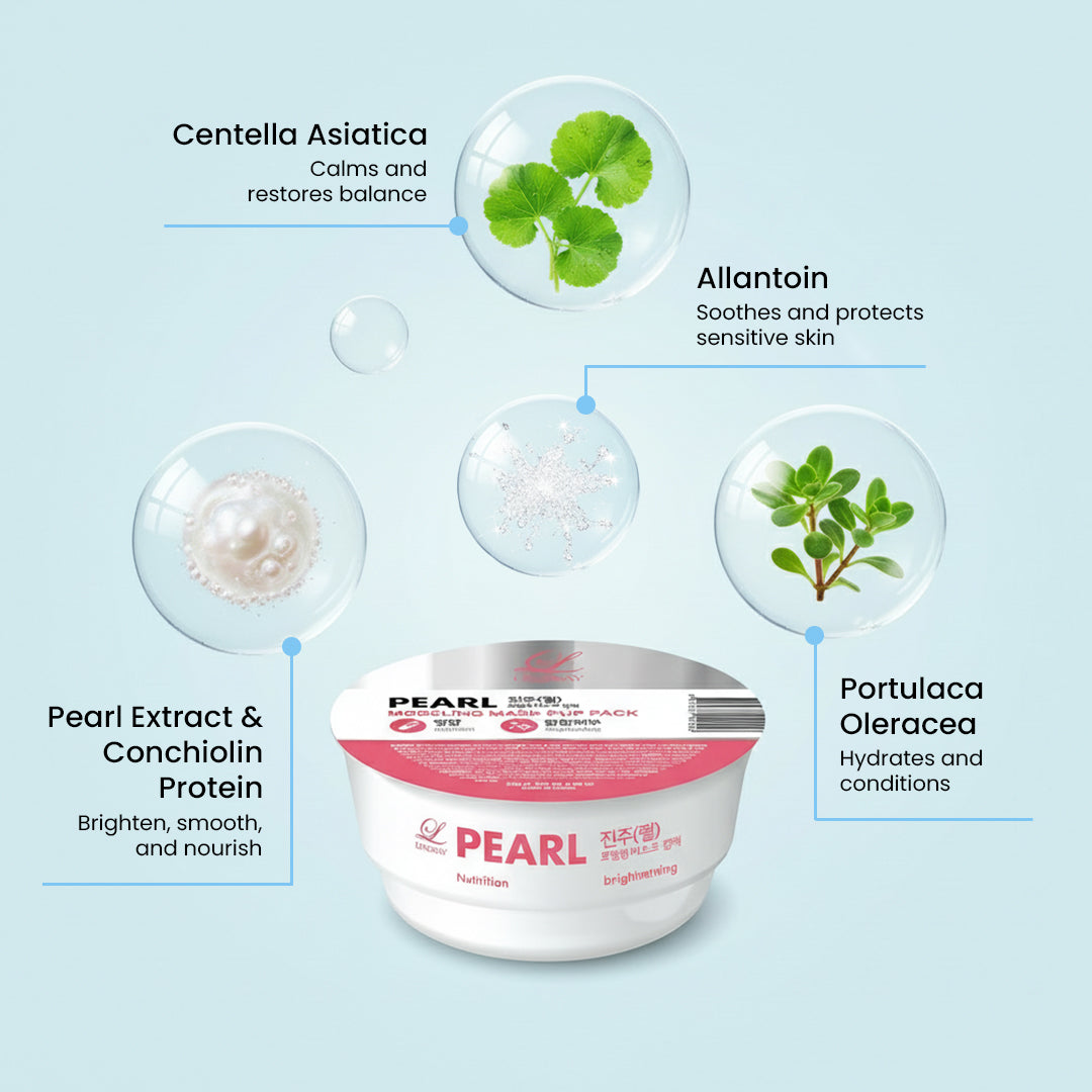 Lindsay Modeling Mask Cup Pack Pearl 28g