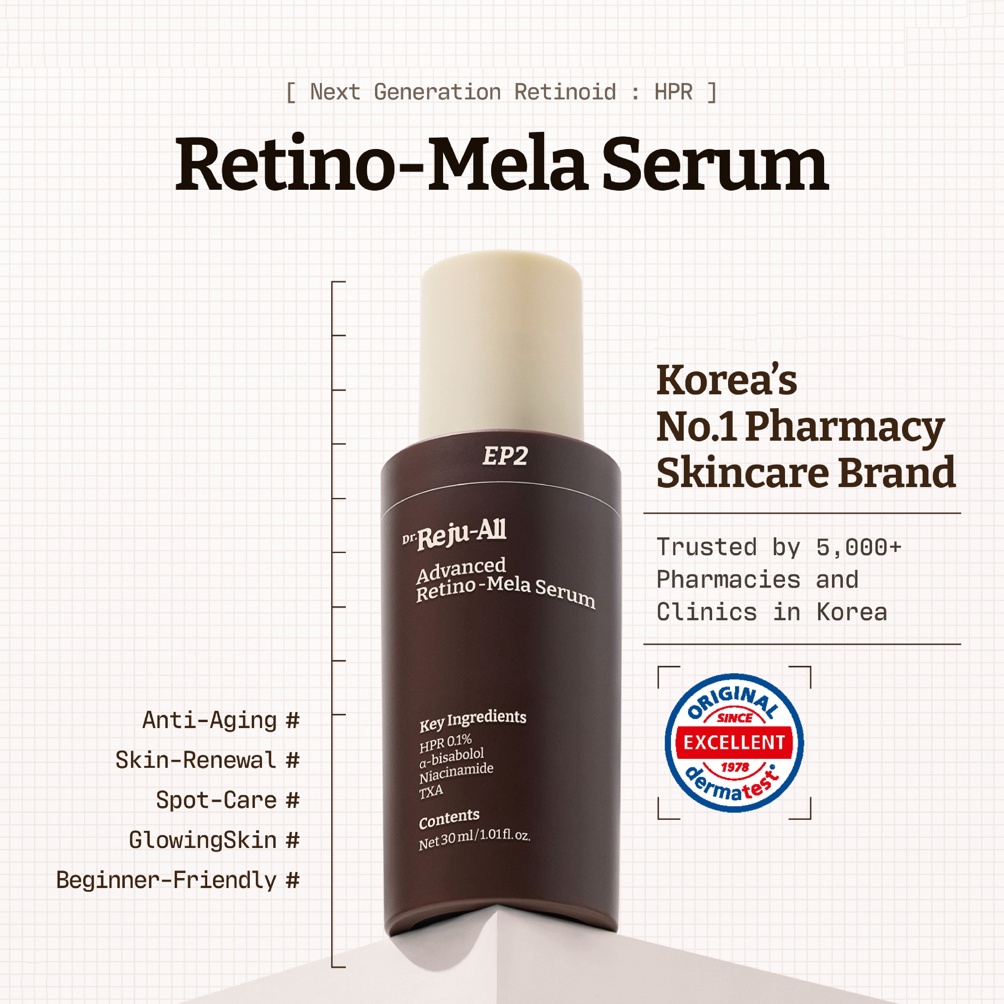 Dr Reju All PDRN x Retino Mela Serum