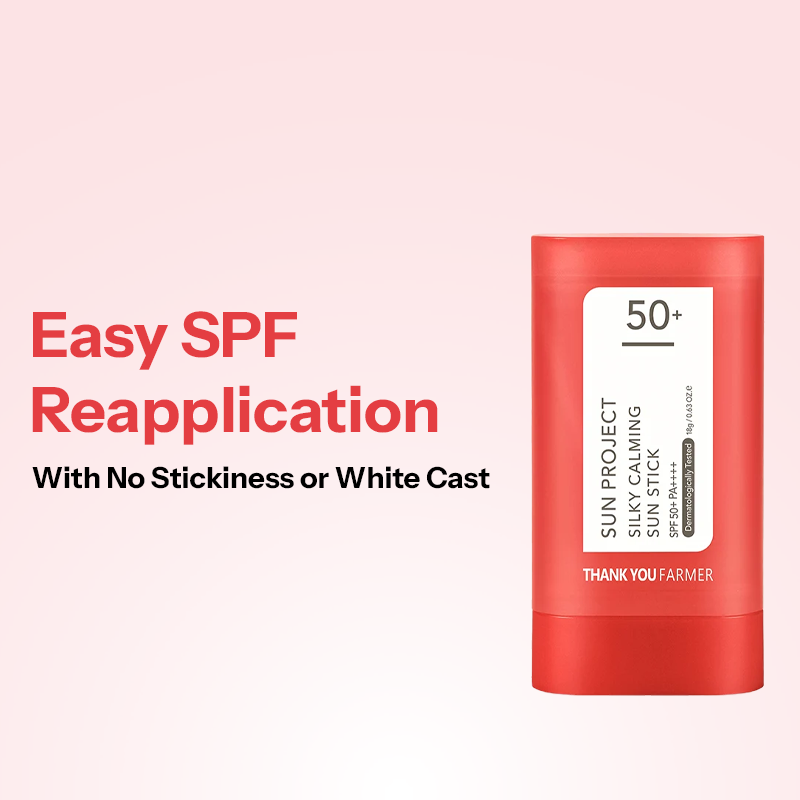 Thank You Farmer Sun Project Silky Calming Sun Stick SPF50+ PA++++ - 18gms