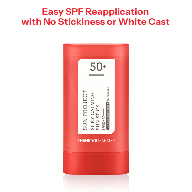 Thank You Farmer Sun Project Silky Calming Sun Stick SPF50+ PA++++ - 14gms