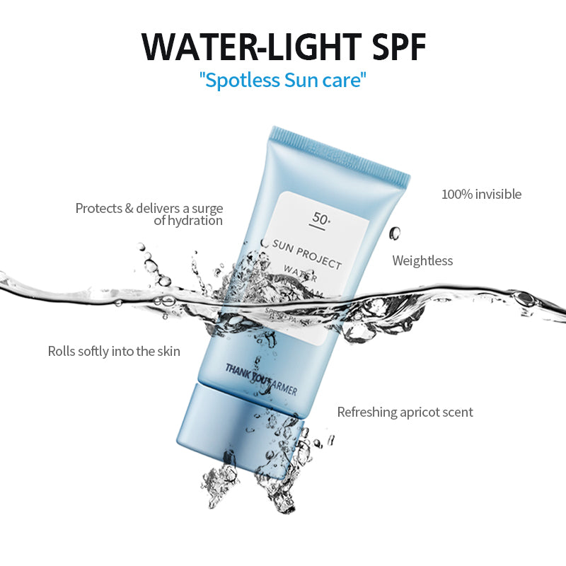 Thank You Farmer Sun Project Water Sunscreen Cream SPF 50+ PA+++