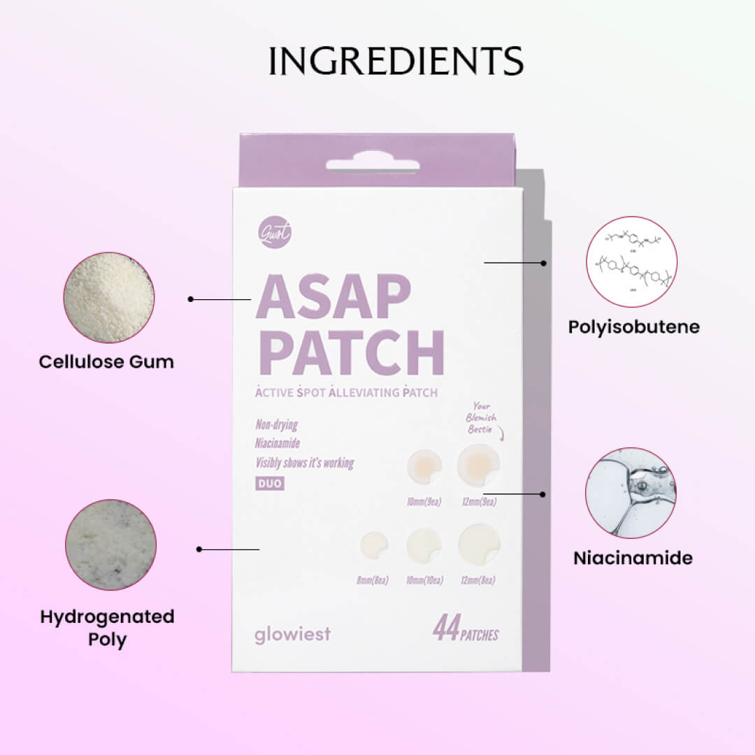 glowiest ASAP Patch Duo (Pimple Patch) - 44 Patches