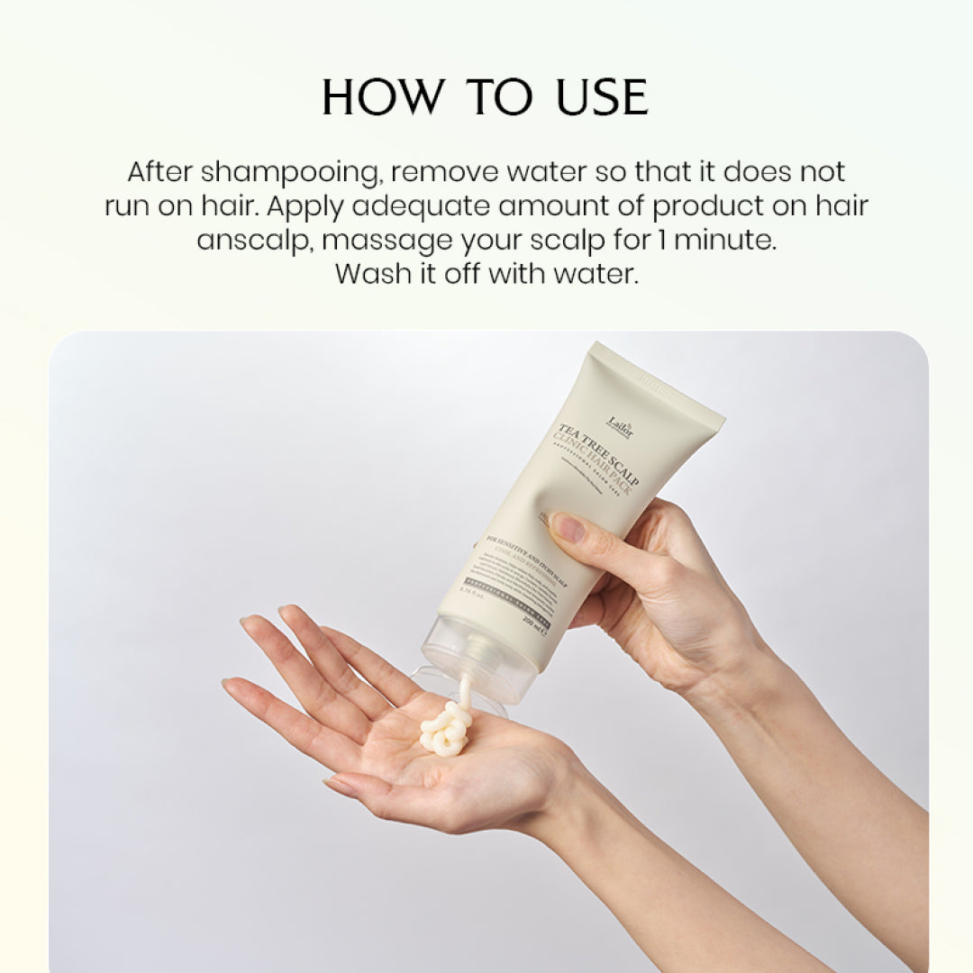 Lador Tea Tree Scalp Clinic Hair Pack - 200ml
