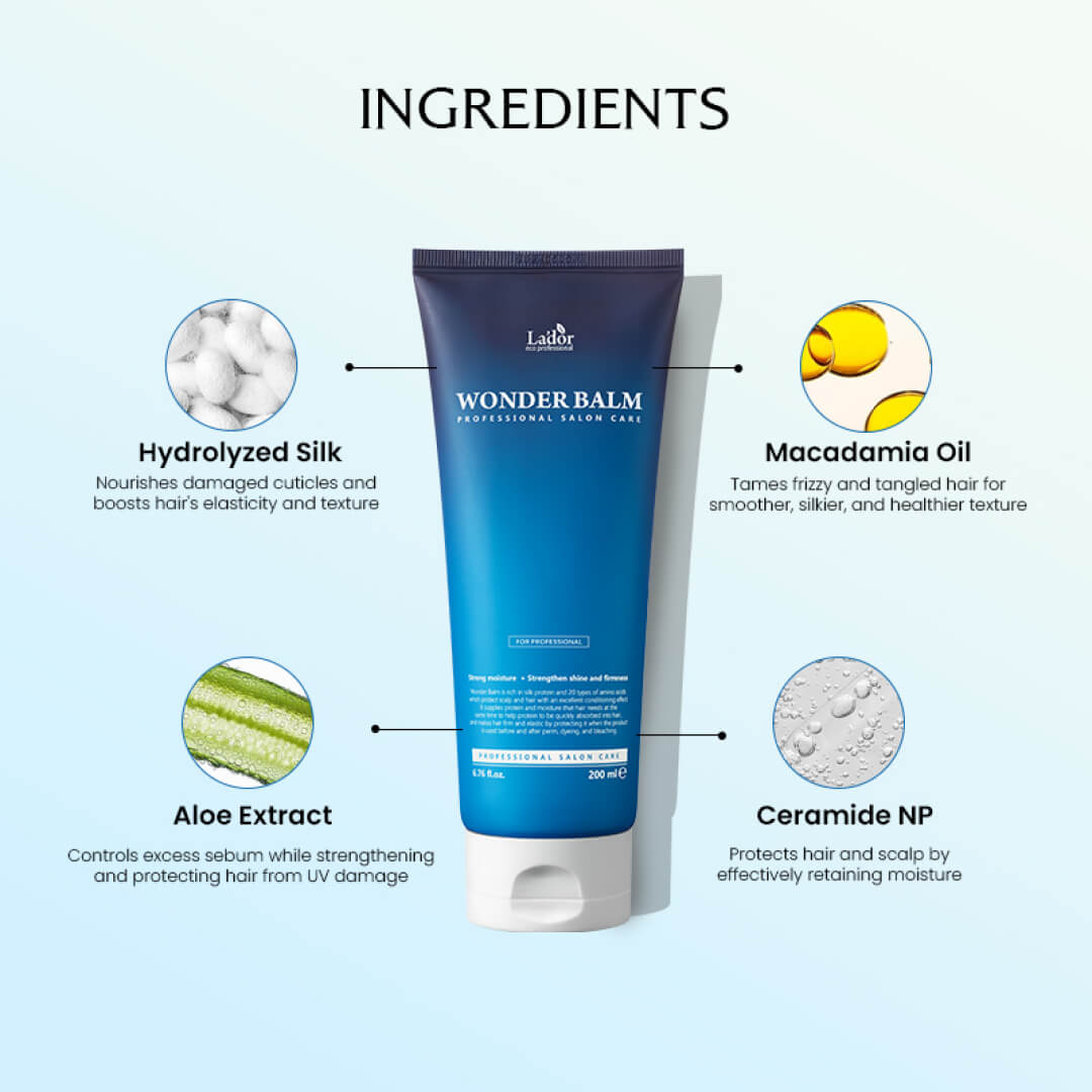 Lador Wonder Balm (50 Seconds Moisture + Protein Clinic Treatment) - 200ml