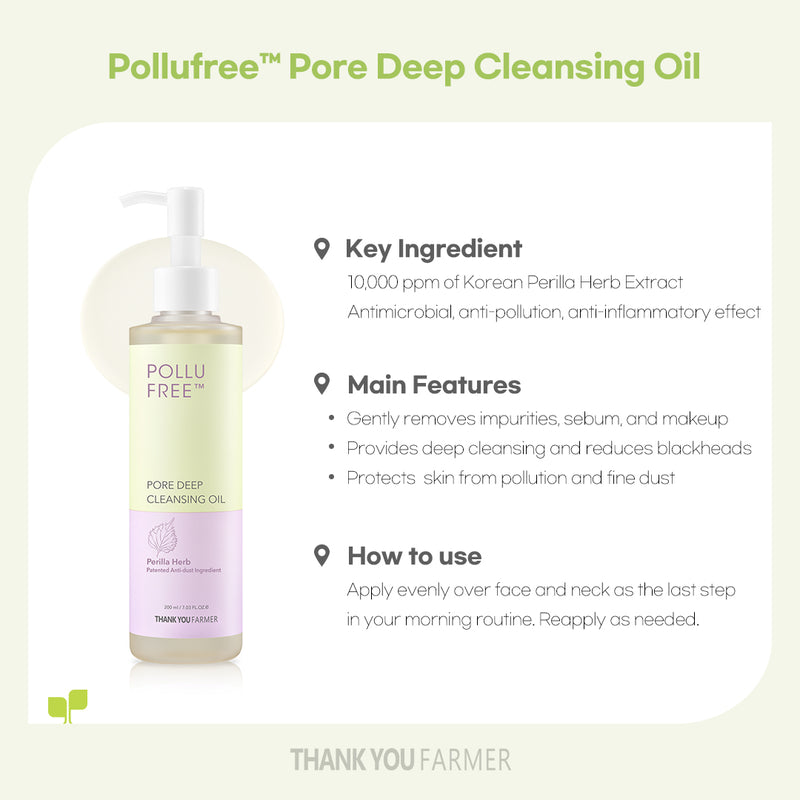 Thank You Farmer Pollufree™ Cleansing Oil