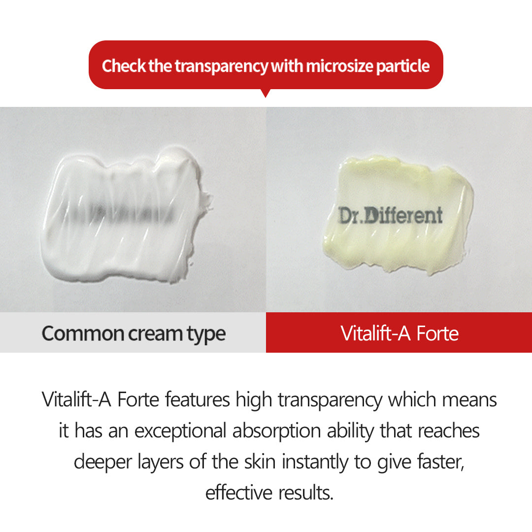 Dr. Different VITALIFT-A Forte Night Treatment Cream (0.1% Retinal)